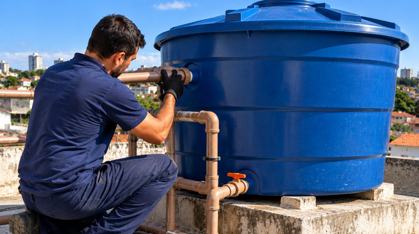 Limpeza de Caixa d'Água em Belo Horizonte‑MG