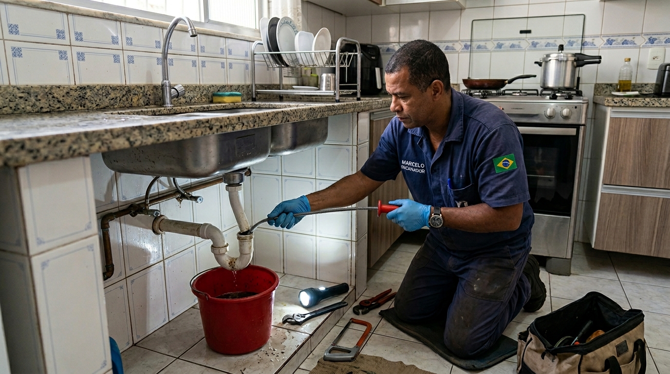 Limpeza de Canos com Equipamento em Belo Horizonte‑MG